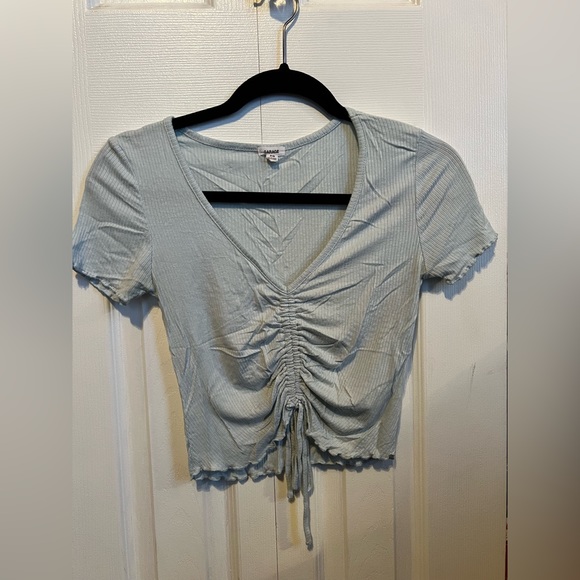 Garage Ruched Baby Tee - Picture 2 of 4